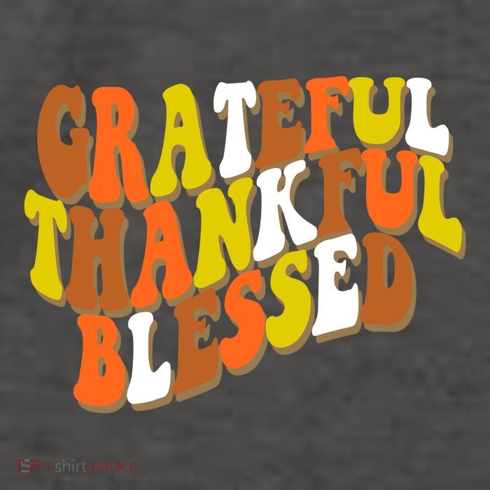 Grateful Thankful Blessed Retro Thanksgiving Vector Backpack