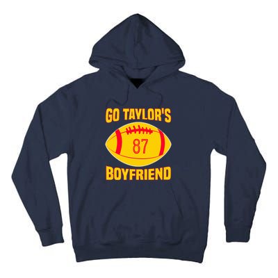 Go Ta.ylors Boyfriend Football Funny Go T.aylor's Tall Hoodie