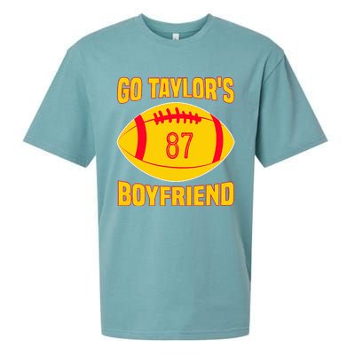 Go Ta.ylors Boyfriend Football Funny Go T.aylor's Sueded Cloud Jersey T-Shirt