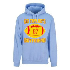 Go Ta.ylors Boyfriend Football Funny Go T.aylor's Unisex Surf Hoodie