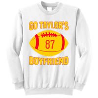 Go Ta.ylors Boyfriend Football Funny Go T.aylor's Sweatshirt