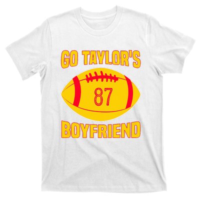 Go Ta.ylors Boyfriend Football Funny Go T.aylor's T-Shirt