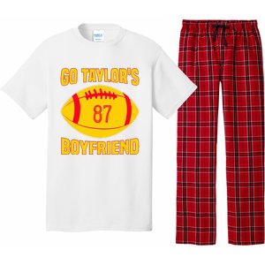 Go Ta.ylors Boyfriend Football Funny Go T.aylor's Pajama Set