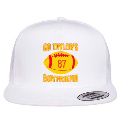 Go Ta.ylors Boyfriend Football Funny Go T.aylor's Flatbill Hat