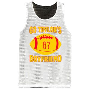 Go Ta.ylors Boyfriend Football Funny Go T.aylor's Mesh Reversible Basketball Jersey Tank