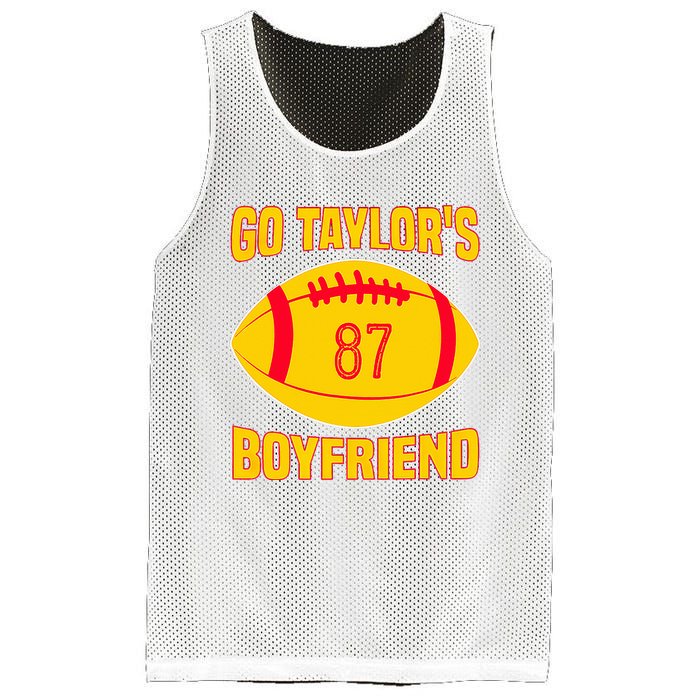 Go Ta.ylors Boyfriend Football Funny Go T.aylor's Mesh Reversible Basketball Jersey Tank