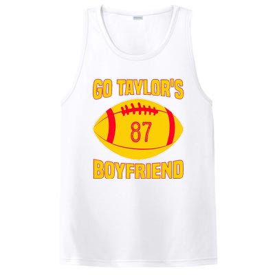 Go Ta.ylors Boyfriend Football Funny Go T.aylor's PosiCharge Competitor Tank