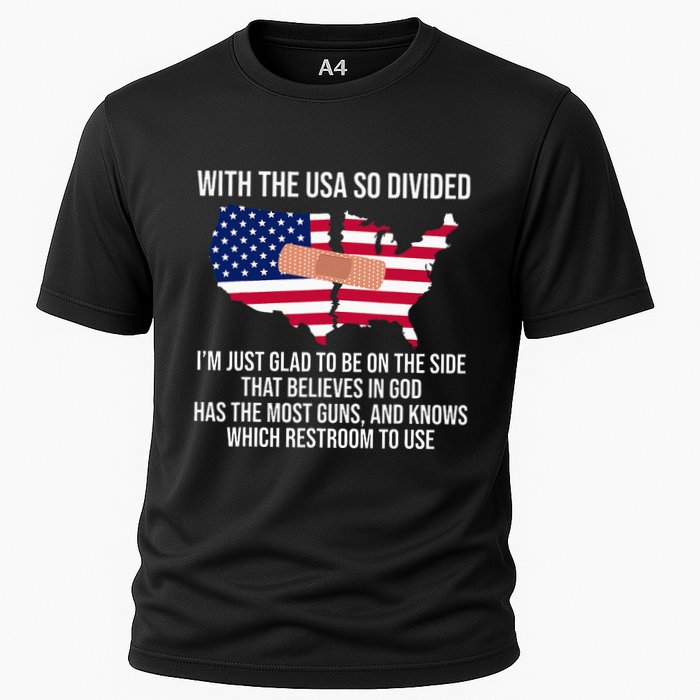 Glad To Be On The Side That Believes In God & Has Most Guns Performance Shirt
