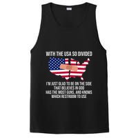 Glad To Be On The Side That Believes In God & Has Most Guns PosiCharge Competitor Tank
