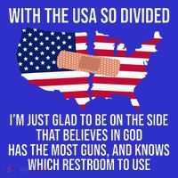 Glad To Be On The Side That Believes In God & Has Most Guns 16 in Basic Backpack