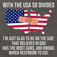 Glad To Be On The Side That Believes In God & Has Most Guns Cotton Canvas Backpack