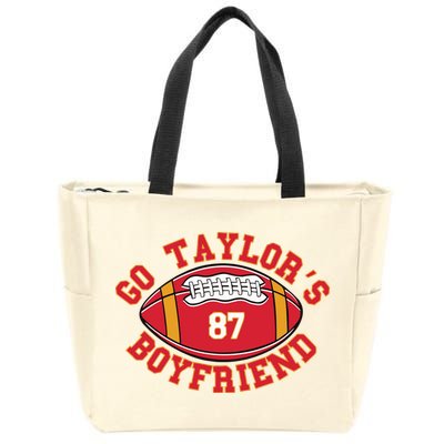 Go Taylors Boyfriend Football Zip Tote Bag