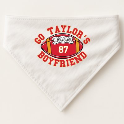 Go Taylors Boyfriend Football USA-Made Doggie Bandana