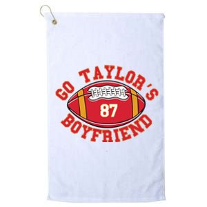 Go Taylors Boyfriend Football Platinum Collection Golf Towel