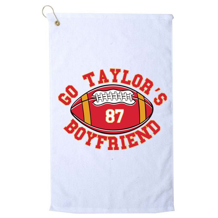 Go Taylors Boyfriend Football Platinum Collection Golf Towel