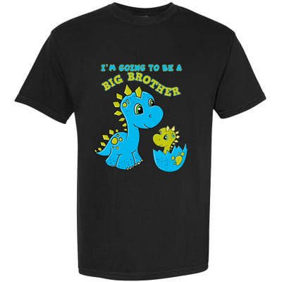 Going To Be A Big Brother Cute Dinosaur Lovers Garment-Dyed Heavyweight T-Shirt