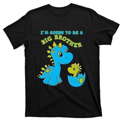 Going To Be A Big Brother Cute Dinosaur Lovers T-Shirt