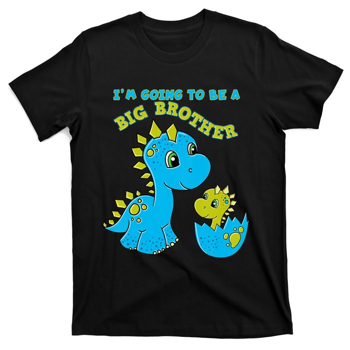 Going To Be A Big Brother Cute Dinosaur Lovers T-Shirt