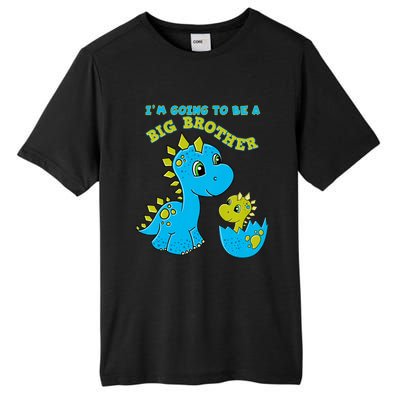 Going To Be A Big Brother Cute Dinosaur Lovers Tall Fusion ChromaSoft Performance T-Shirt