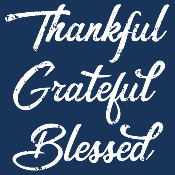 Grateful Thankful & Blessed Thanksgiving Cooling Performance Crew T-Shirt