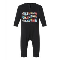 Grandma Toy Birthday Boy Story Family Matching Birthday Boy Infant Fleece One Piece