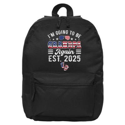 Going To Be Grandpa Again 2025 Exciting News 16 in Basic Backpack