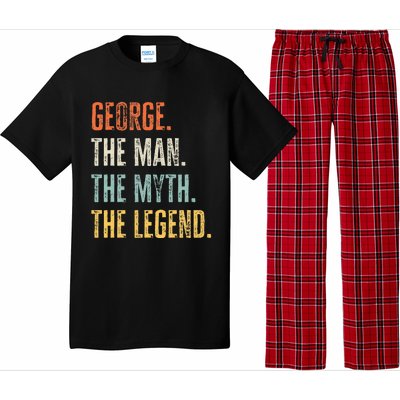 George The Best Man Myth Legend Funny Best Name George Pajama Set