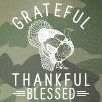Grateful Thankful Blessed Legacy Tie Dye Trucker Hat