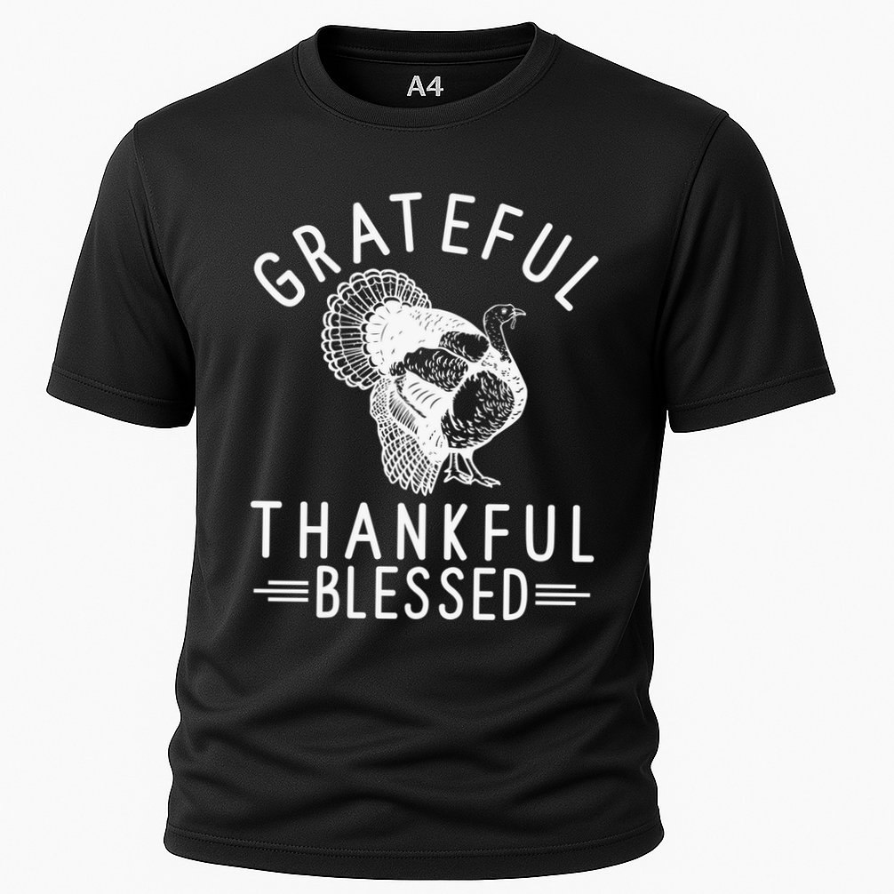 Grateful Thankful Blessed Performance Shirt