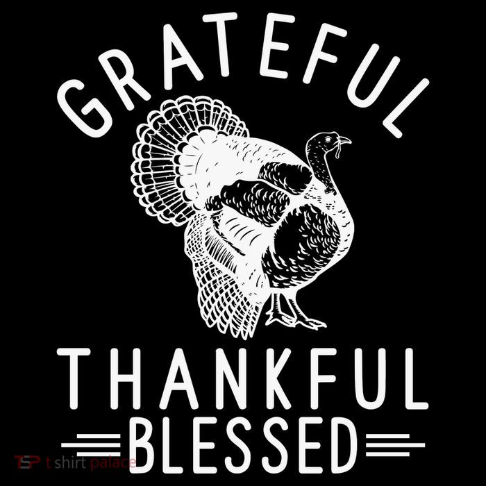 Grateful Thankful Blessed Button