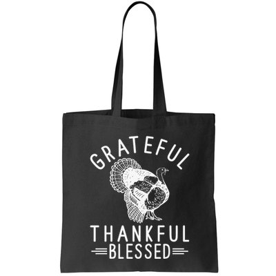Grateful Thankful Blessed Bag