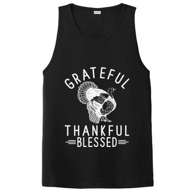 Grateful Thankful Blessed PosiCharge Competitor Tank
