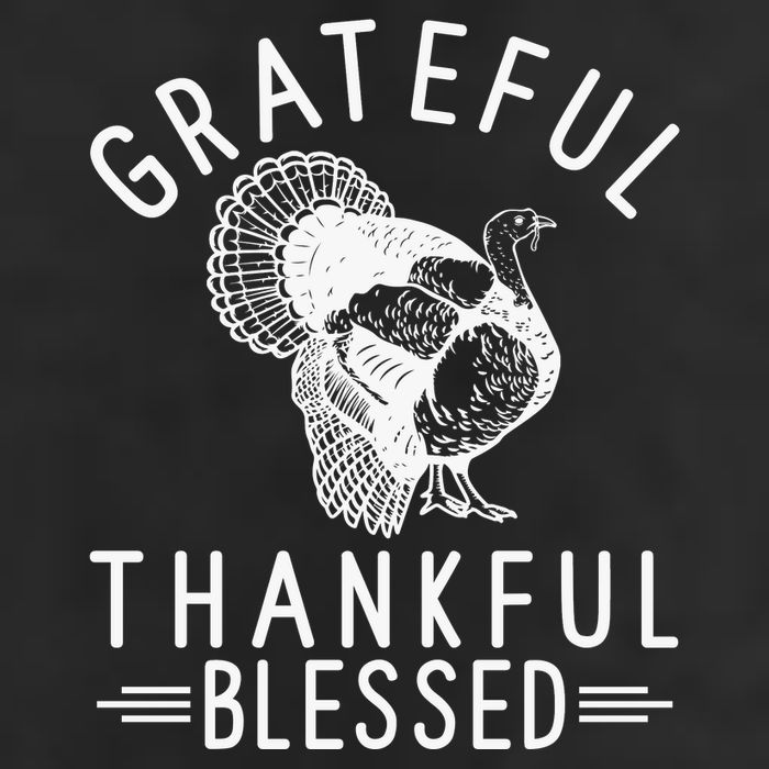Grateful Thankful Blessed Golf Towel