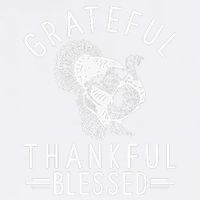 Grateful Thankful Blessed Garment-Dyed Sweatshirt