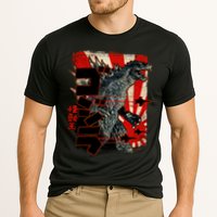 Monster Art Biollante Kaiju Alphabet Japanese Cooling Performance Crew T-Shirt