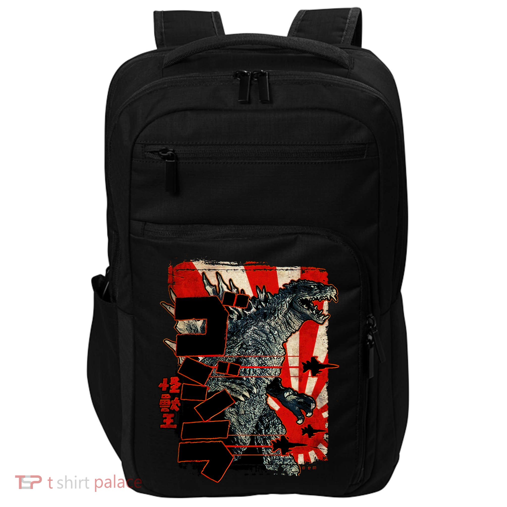 Monster Art Biollante Kaiju Alphabet Japanese Impact Tech Backpack