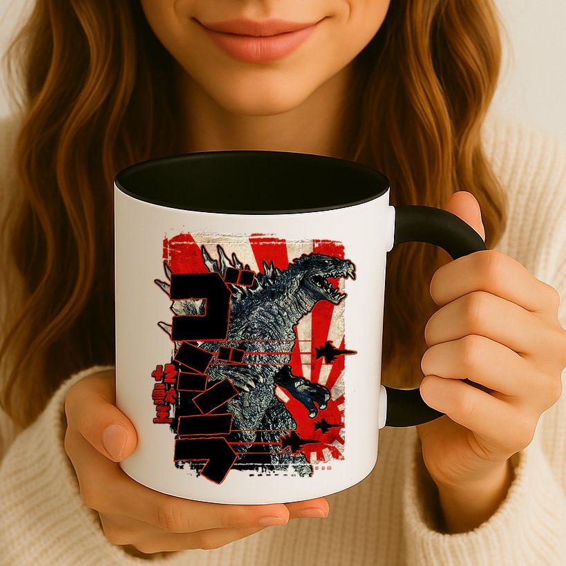 Monster Art Biollante Kaiju Alphabet Japanese Mug
