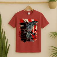 Monster Art Biollante Kaiju Alphabet Japanese T-Shirt