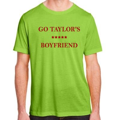 Go Taylors Boyfriend Football Fan Funny Adult ChromaSoft Performance T-Shirt