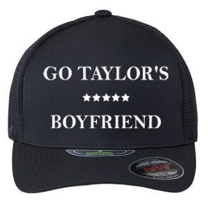 Go Taylors Boyfriend Football Fan Funny Flexfit Unipanel Trucker Cap