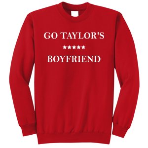 Go Taylors Boyfriend Football Fan Funny Sweatshirt