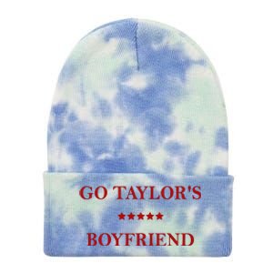 Go Taylors Boyfriend Football Fan Funny Tie Dye 12in Knit Beanie