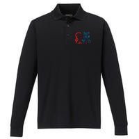 Grab Them By The Ballot P.R.O R.O.E. 1973 Performance Long Sleeve Polo