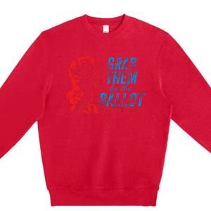 Grab Them By The Ballot P.R.O R.O.E. 1973 Premium Crewneck Sweatshirt