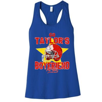 Go T.Aylors Boyfriend Women's Racerback Tank