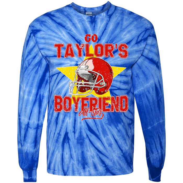 Go T.Aylors Boyfriend Tie-Dye Long Sleeve Shirt