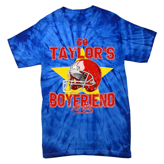 Go T.Aylors Boyfriend Tie-Dye T-Shirt