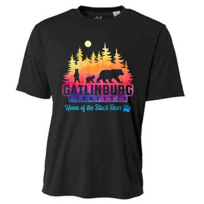 Gatlinburg Tennessee Bear Great Smoky Mountains Cooling Performance Crew T-Shirt