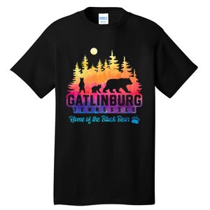 Gatlinburg Tennessee Bear Great Smoky Mountains Tall T-Shirt