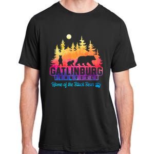 Gatlinburg Tennessee Bear Great Smoky Mountains Adult ChromaSoft Performance T-Shirt